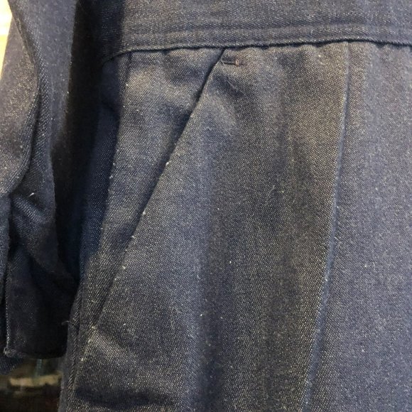 Sears Tradewear Vtg Coverall Denim 44T Rosie Riveter Workwear - Picture 6 of 14